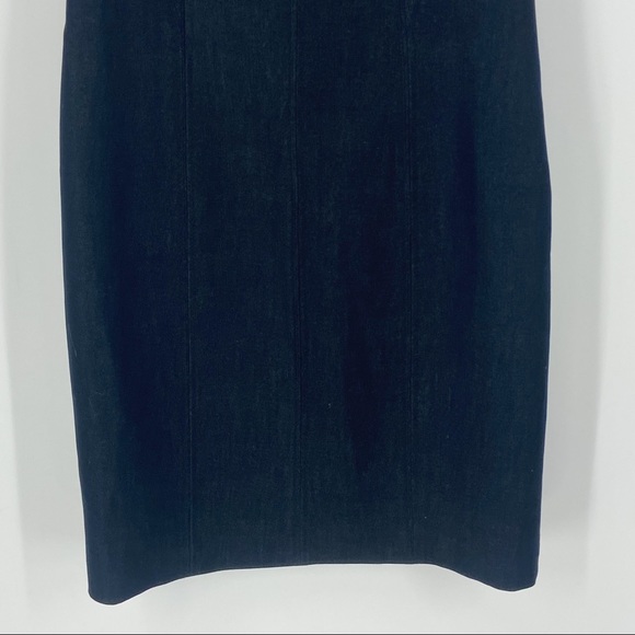 Tahari Dark Gray Sleeveless Sheath Dress Womens 10 - Picture 4 of 9